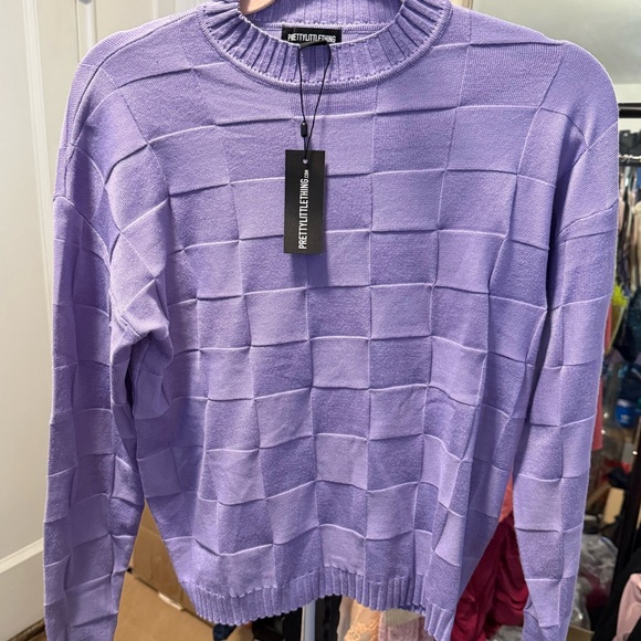 PrettyLittleThing Sweaters - NWT PrettyLittleThing Purple Women's Sweater